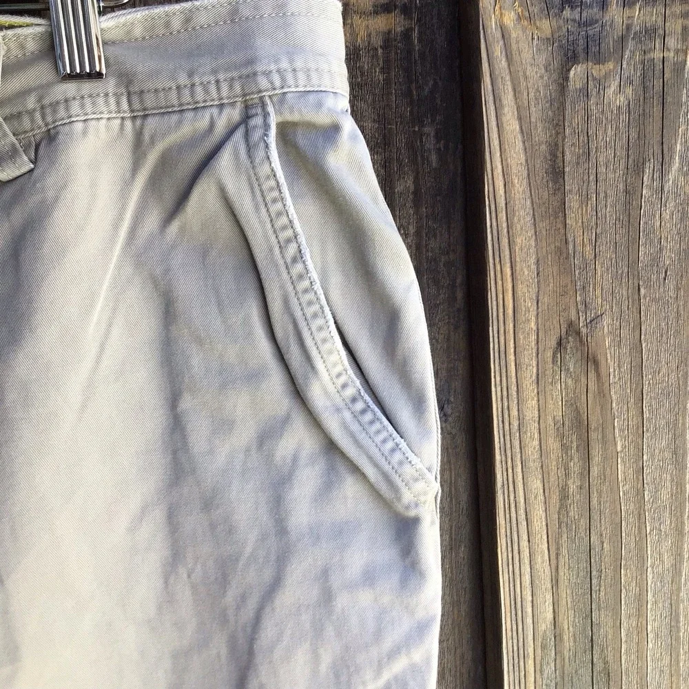 The North Face Utility Carpenter Work Pants Khaki Men's 36x30 Hiking Outdoor
